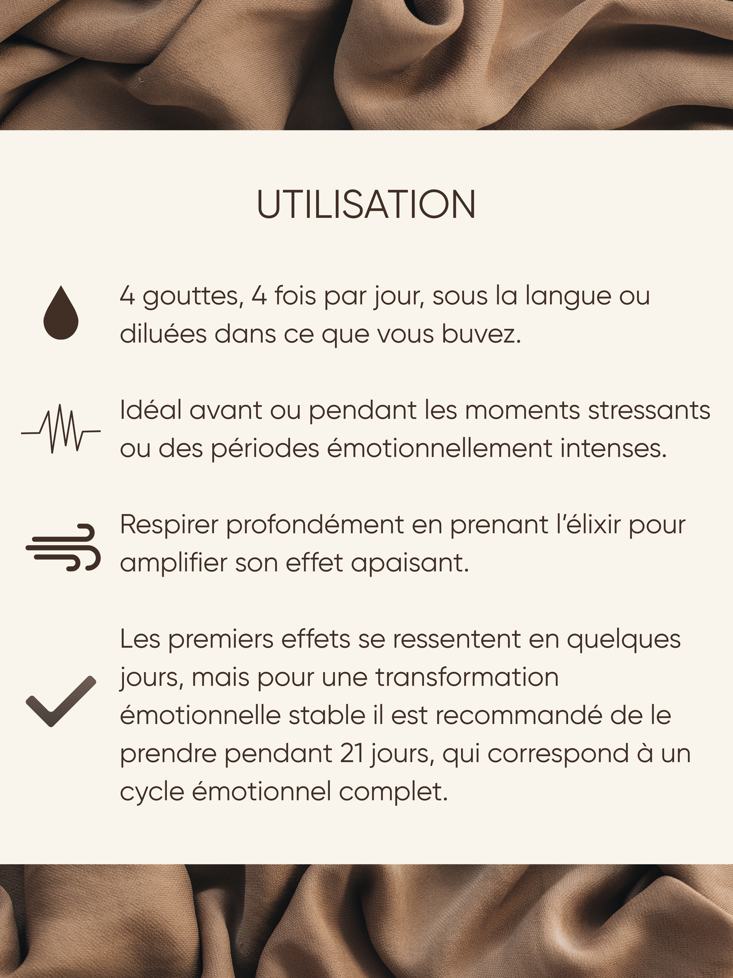 Elixir floral personnalisé